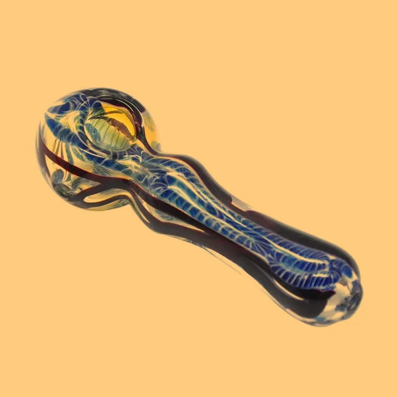 Pyrex fumadores Tubo de vidro colorido Bong portátil design inovador bonito Titular Cor Handmade cachimbo de alta qualidade Handpipe Hot bolo