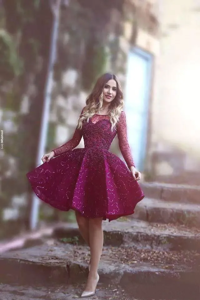 2019 Impresionantes Vestidos De Fiesta Cortos Vestidos De Fiesta