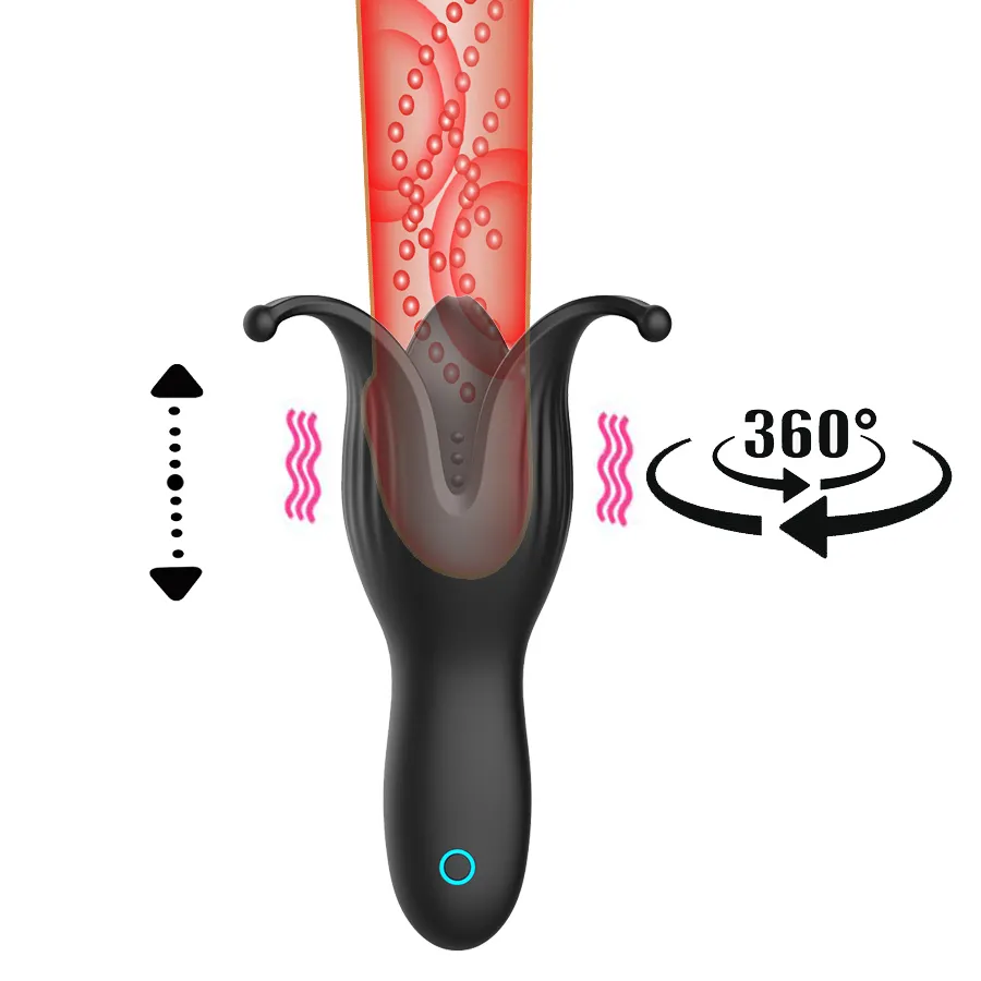 mens penis vibrators Marcia Realistic Handheld Masturbator main image 0