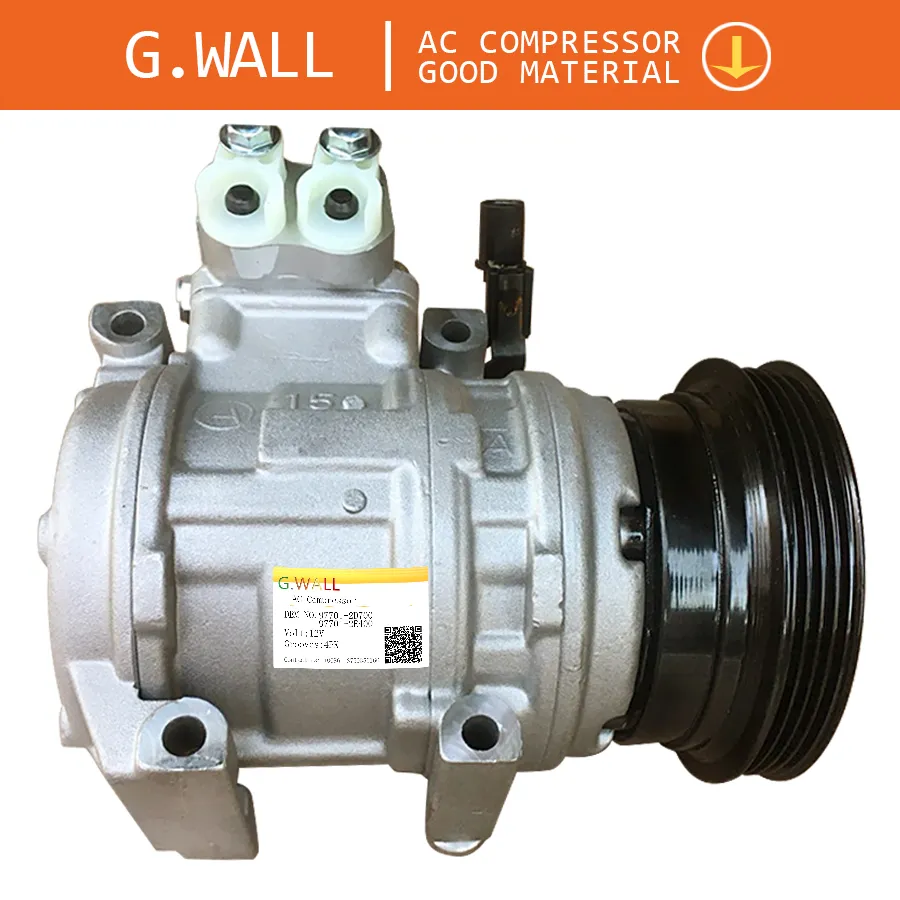 Hyundai Tucson Compressor 10pa15c for Hyundai Tucson Kia Sportage W / 2.0Lエンジン2005 2006 2007 977012D700 97701-2D700