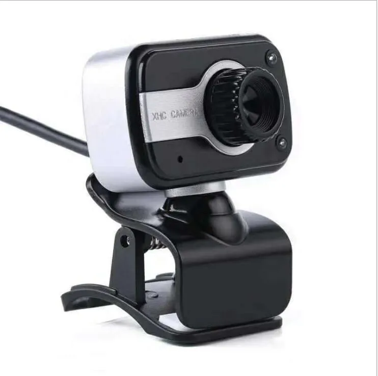 V3 480P Laptop PC USB-clip Webcam Webcamera 360 graden Rotary Functie Ingebouwde microfoon