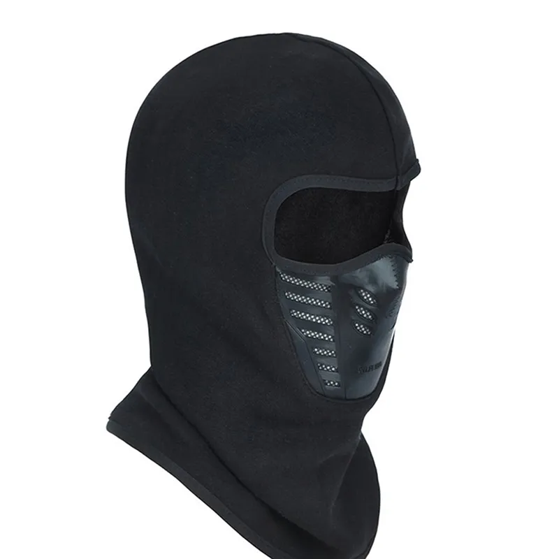 Hooded Neck Warmer Cycling Face Mask Outdoor Winter Sport Face Mask for Men Cycling Masked capOutdoor Winter Neck Warm