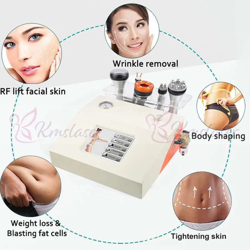 New arrivals!!!CE Approved 40K Ultrasonic Cavitation Body Shape Vacuum Suction Slimming Photon RF Skin Tightening Beauty Machine