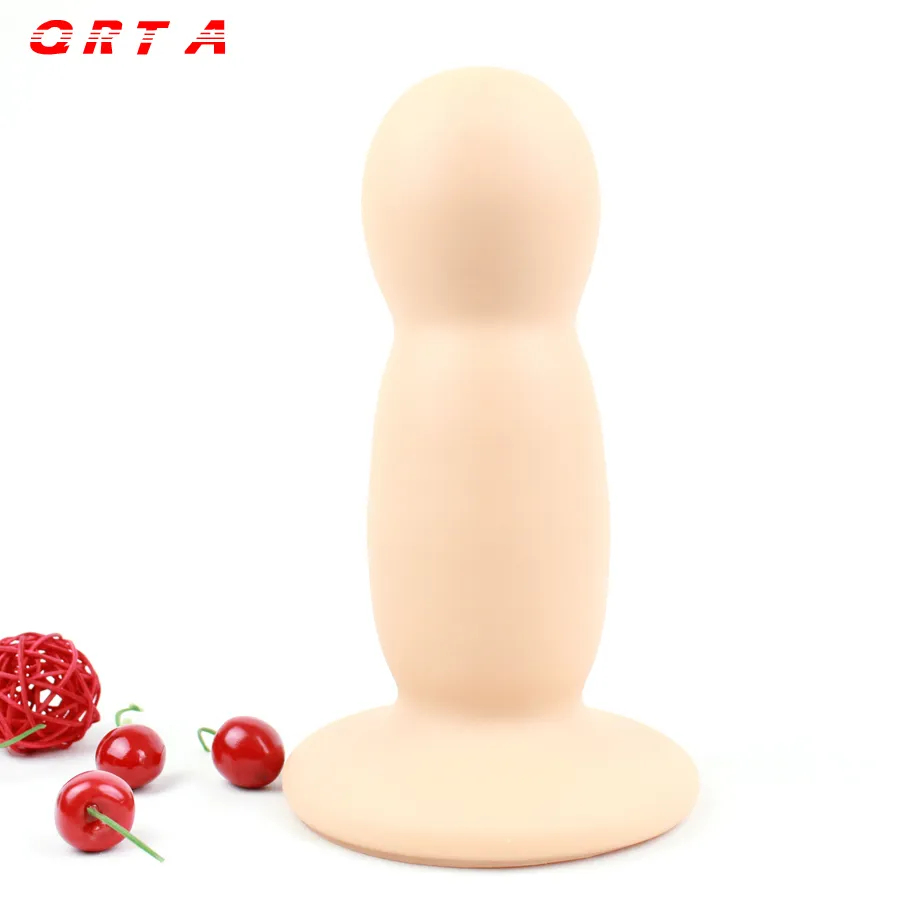 QRTA énormes produits de sexe Butt Plug Jouets vie nocturne sexy gode en silicone étanche Stimulant gros plug anal unisexe pour femmes hommes Y18110802