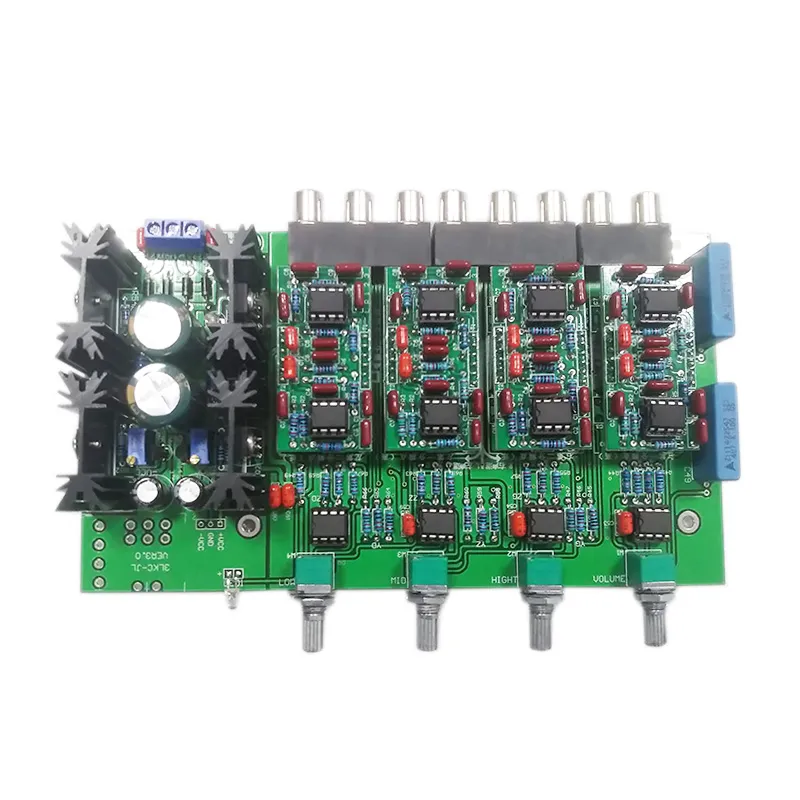 Prestage T1215 3 Way Electronic Crossover Board Linkwitz Riley Filter ...