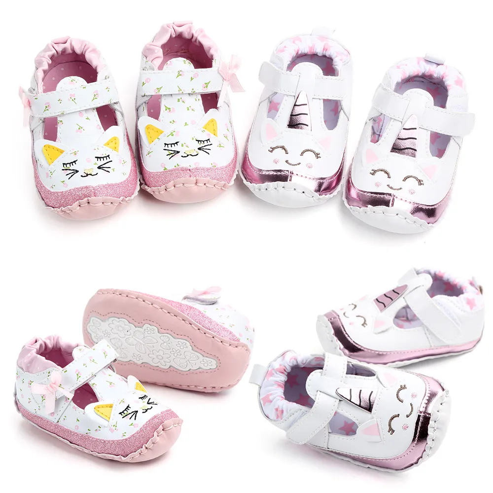 Breathable Baby Unicorn Gym Shoes For Boys And Girls Soft Sole Sport Booties For Infant First Walking Shoes And Moccasins With Soft Bottom From Bab house 6.07 DHgate.Com