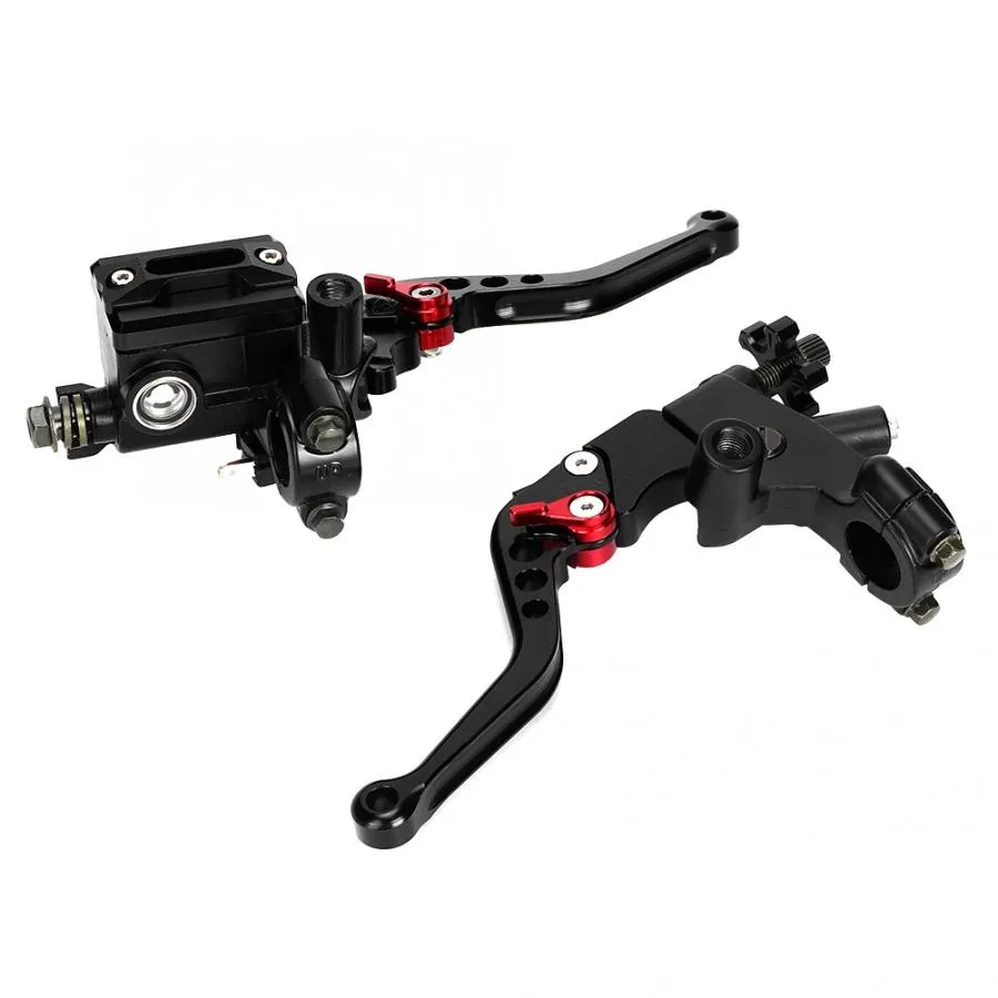 Universal 7/8in Hydraulic Adjustable Brake Upper Pump Clutch Levers