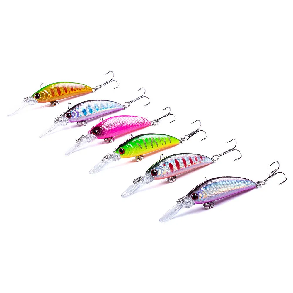 Shallow Minnow Crankbait Rainbow Trout Lures With 3D Eyes 7g/6cm Freshwater  Baitfish, Lifelike Painted Laser Bead From Viblure, $1.74