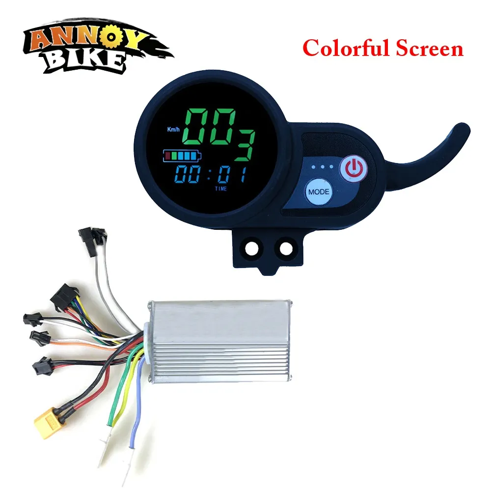 Display LCD per bici elettrica Controller Ebike 36V48V52V60V per schermo colorato per bicicletta elettrica