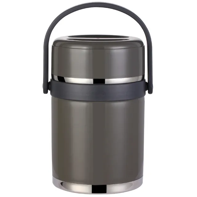 Camada Dupla Portátil Thermos Comida Lancheira Thermo Aquecida 1.9L de Aço Inoxidável 12 Horas almoço lancheira Container Escola Alimentar C18112301