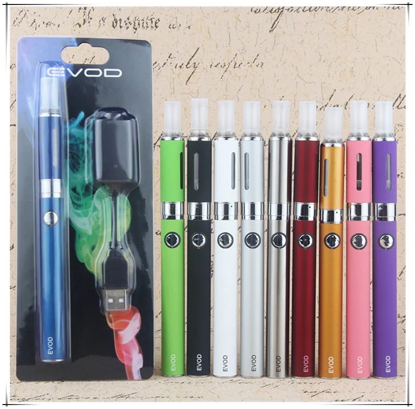 Kit sigaretta elettronica Vaporizzatore EVOD Batterie 650 900 1100mAh E cig Batteria MT3 Starter Kit