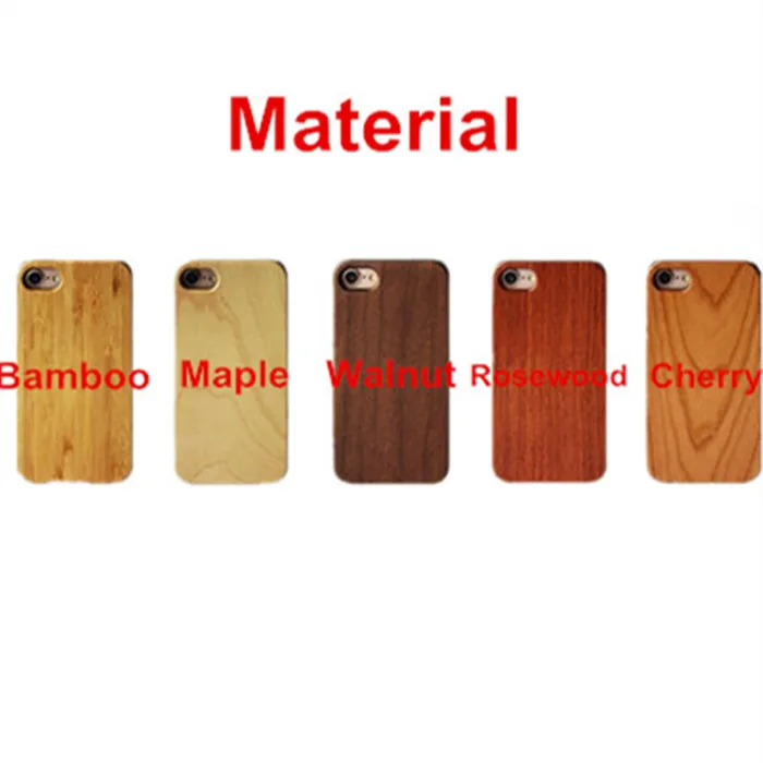 Véritable bambou/bois étui + étuis PC pour iPhone X XS Max XR 11 11pro 11promax couverture rigide sculpture en bois bambou Samsung Smartphone coque protecteur