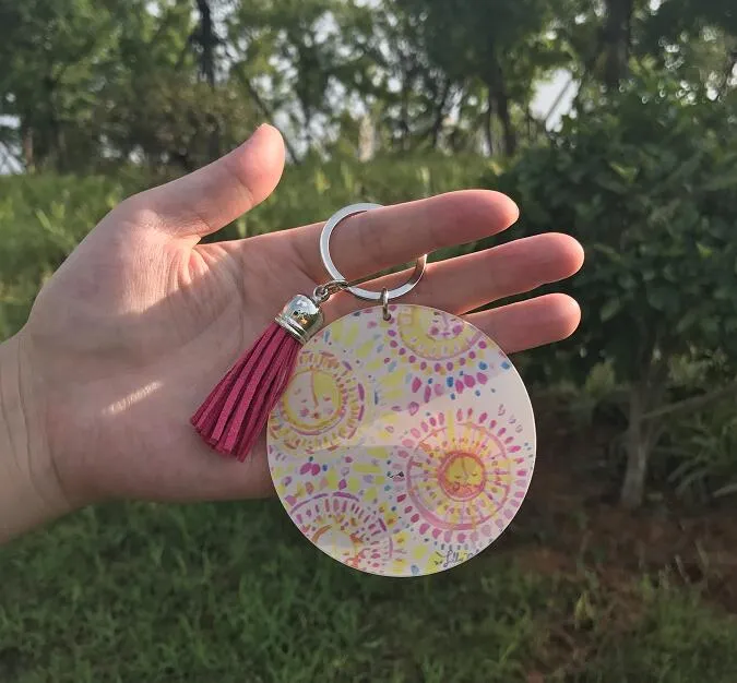 Lilly pulitzer sales monogram keychain
