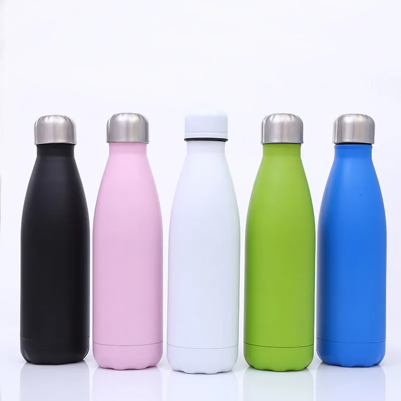 17oz Cola Thermos Cup Cola Shaped Water Bottle High Luminance Bottle Stainless Steel Vacuum Insulated Thermos Drinkware for Outdoor Travel