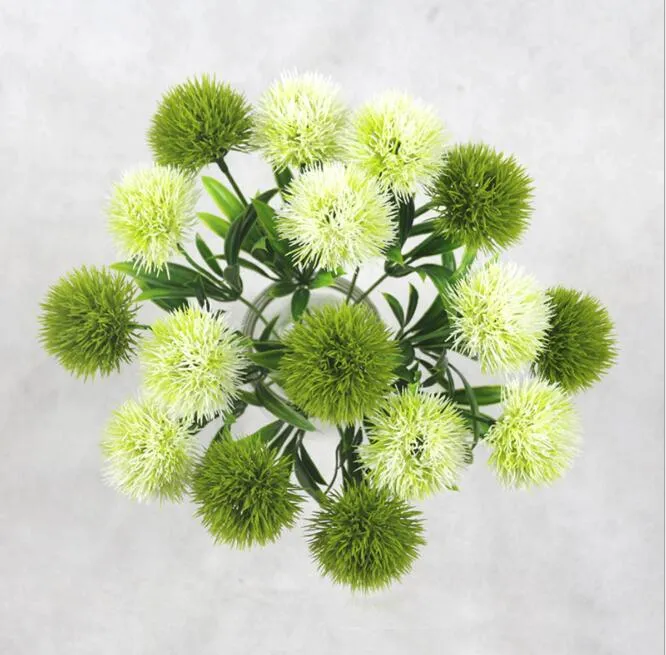 Fleurs artificielles tige unique pissenlit fleur en plastique décorations de mariage longueur environ 25cm bouquet de fleurs décoratives de mariage
