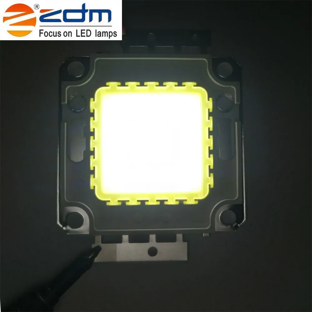 ZDM 70W 80W 100W White High Bright LED Light Lamp Chip DC30 36V