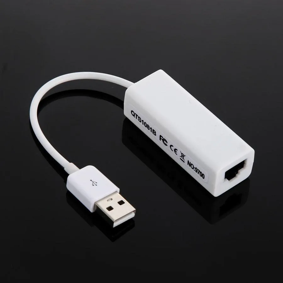 USB 2.0 - Ağ Kartı LAN Ethernet Adaptörü Mac OS Android Tablet Kazanma