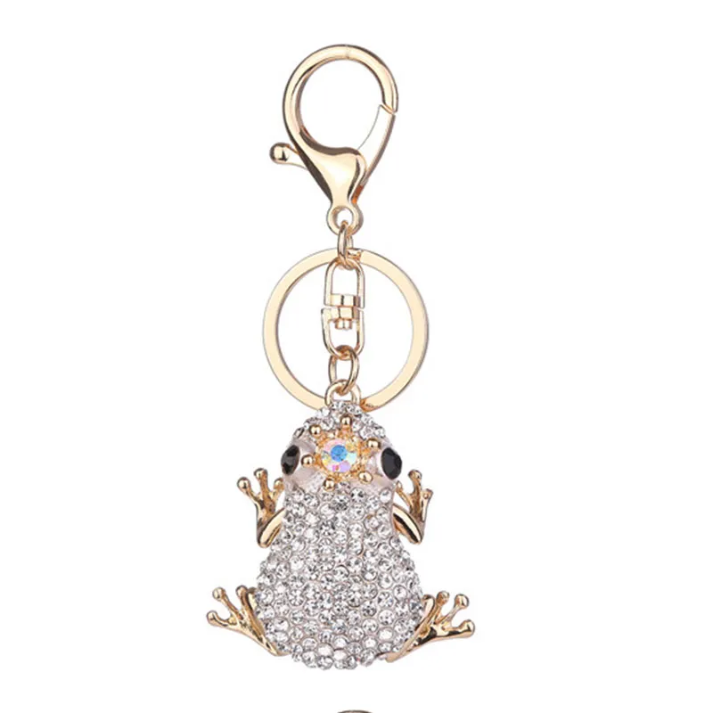 Portachiavi unicorno con strass portachiavi con diamanti Pegasus portachiavi a forma di cavallo adorabile ciondolo a mano portachiavi con unicorno in cristallo bling