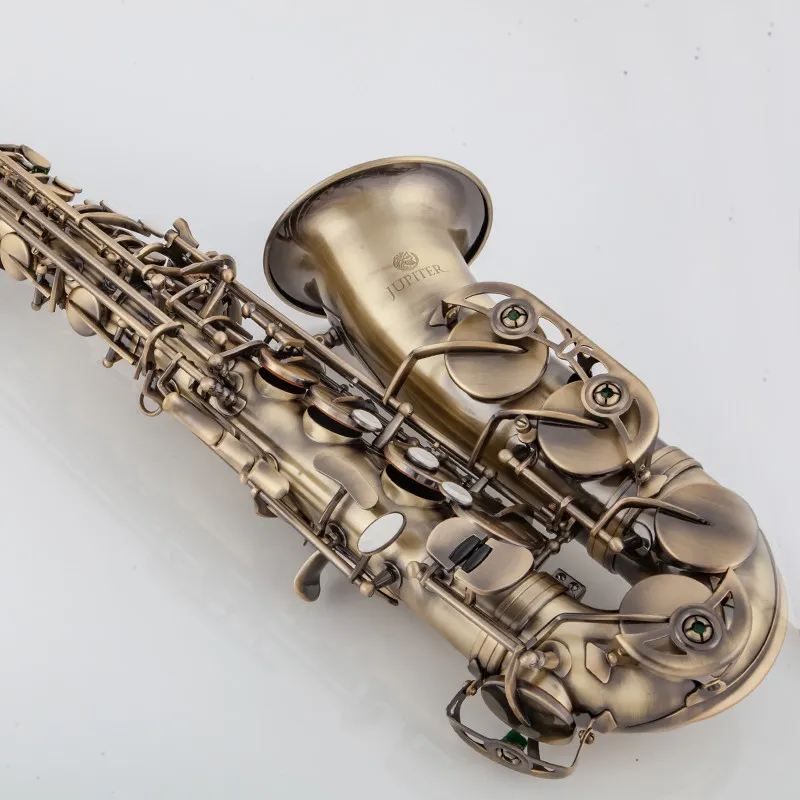 JUPITER JAS 767 Alto Saxophone Brass Tube Body Antique Copper Surface High Quality Musical