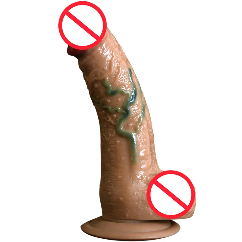 G 스팟 자극 큰 딜도 진동기 인공 남성 음경 흡입 컵 유연한 큰 거시기 여성 자위 섹스 장난감