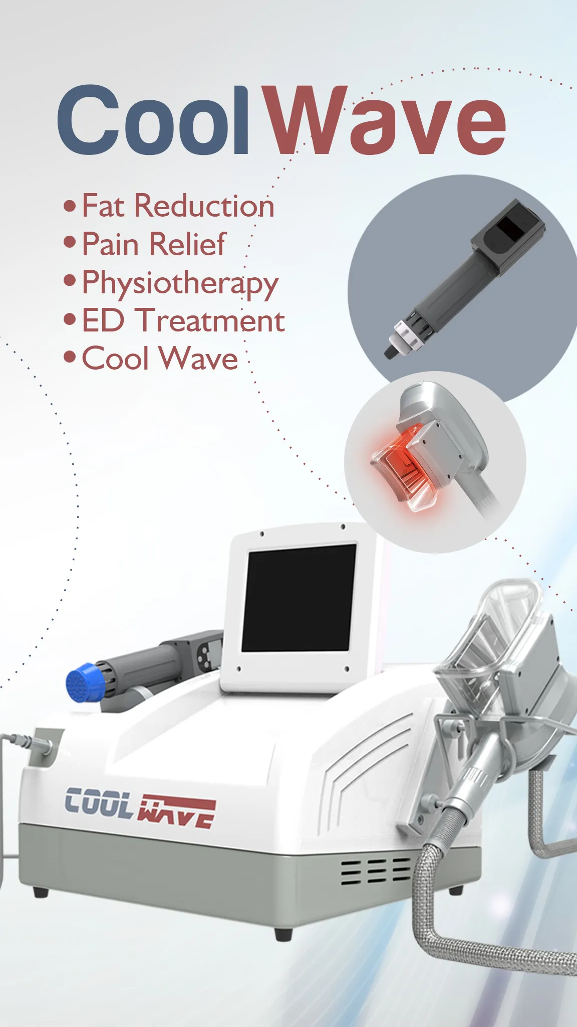 thérapie amincissante par ondes de choc cryolipo combustion de la graisse du ventre cryolipolyse 4 poignées disponibles machine à ondes froides