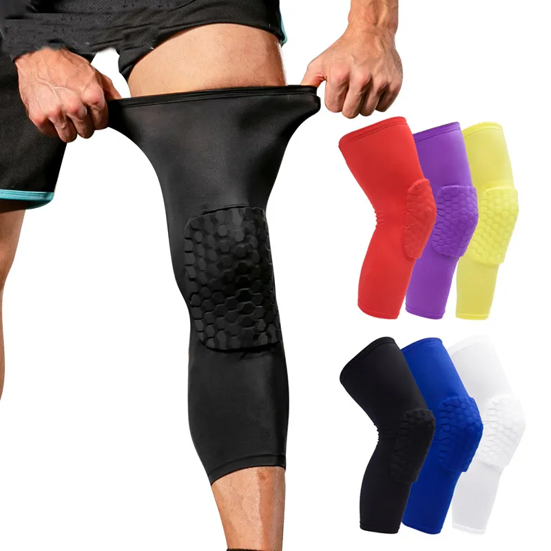 Respirant Absorber Basketball Sweat GENOUILLÈRE Honeycomb Antichocs  Coudière Manches Longues Jambes Sport Genouillère Football Protection Du  1,32 €