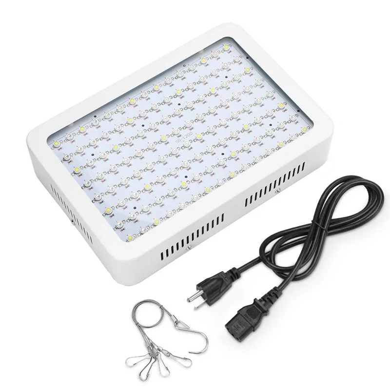 Lampada da coltivazione a LED, luce per piante a spettro completo 1000W 1200W 1500W 1800W 2000W, corda regolabile, lampada da coltivazione per piante da interno Veg e fiori