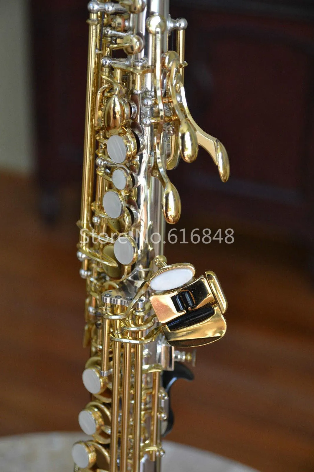 JUPITER JPS 847 B Flat Saxophone Soprano Yanagisawa Elimona Silver