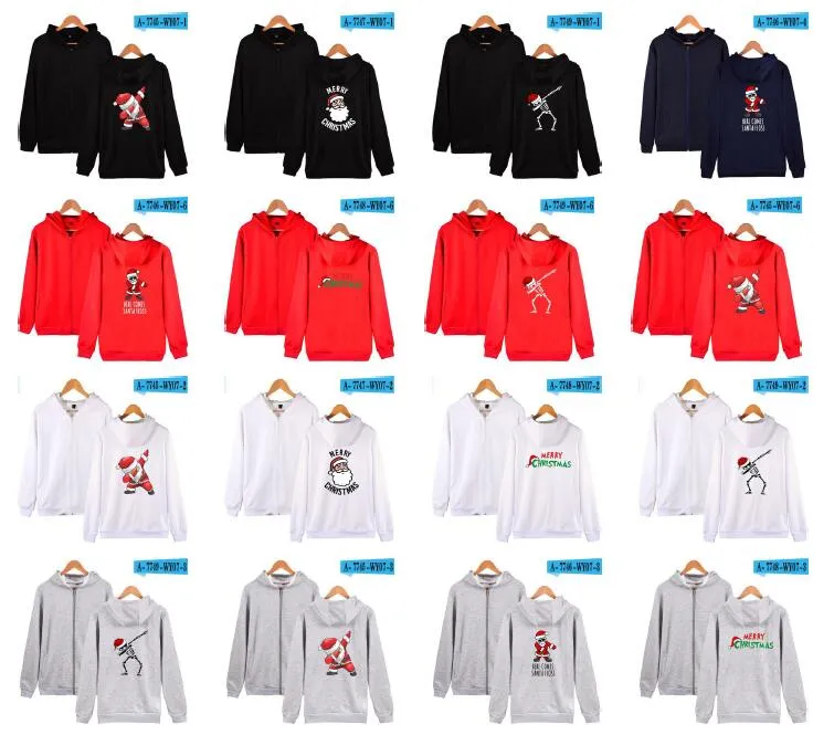 25 Stile Weihnachten Hoodie Battle Royale Print Sweatshirt Männer Frauen Mit Kapuze Reißverschluss Weihnachten HipHop Hoodies Herbst Top Kleidung BY0550