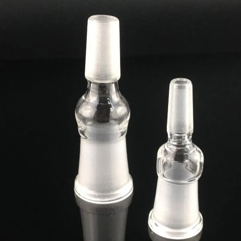 Adaptateur Pfofile 18 mm mâle à 14 femelle Autres accessoires pour fumeurs et connecteur 10-14 sur joint de terre de 18,8 mm pour conduites d'eau en verre Bong