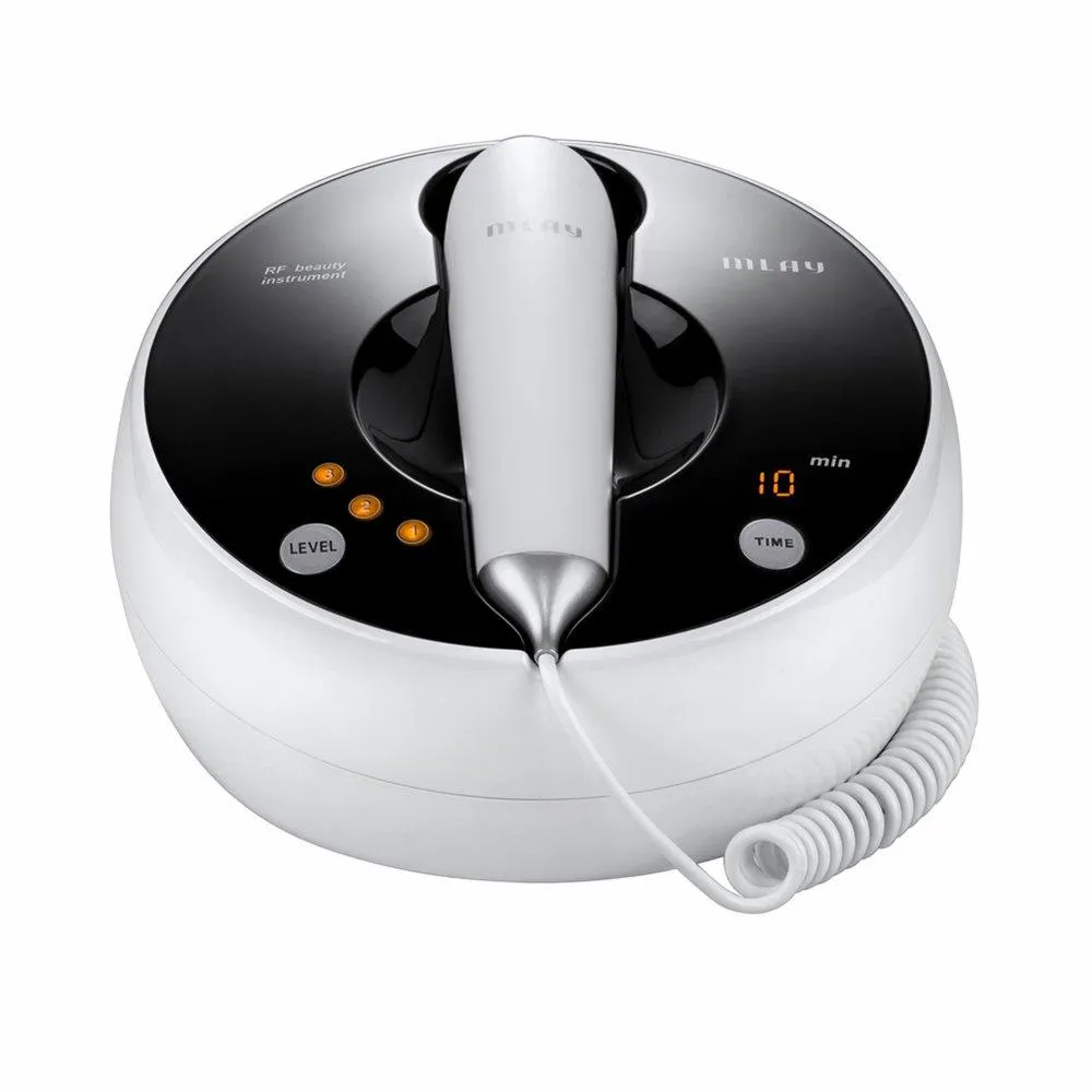 Hem Använd RF Skin Föryngring Whitening Machine Face Lifting Tender Galvanic Spa Anti Wrinkle Micro Aktuell skönhet Device