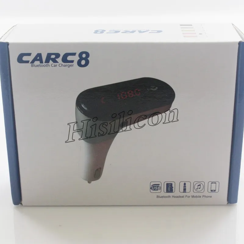Newest Car C8 Bluetooth Adapter FM 