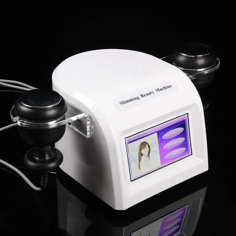 Portable 40K Ultraljud + 25kHz Cavitation Ultraljudsbantmaskin Djupfett Lösning Celluliter Slim Salon Hem Använd DHL