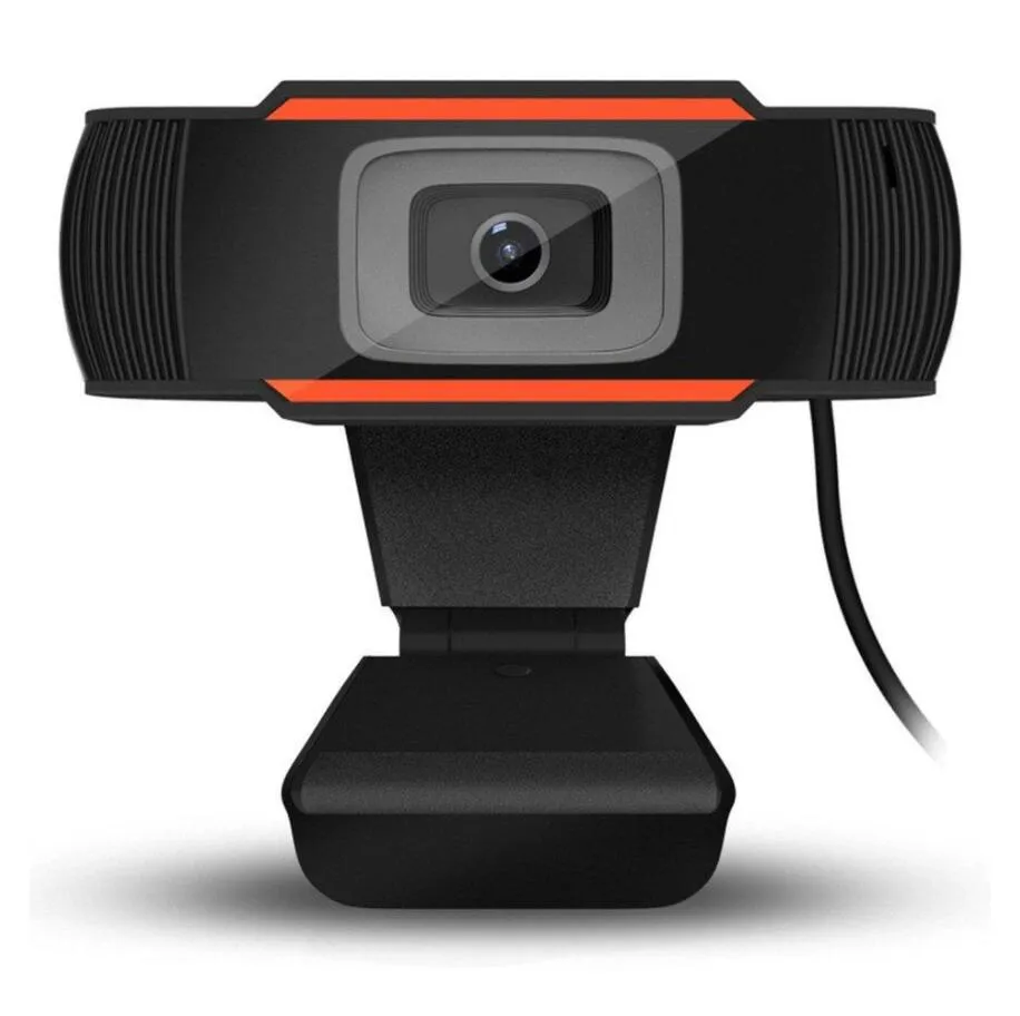 Web Camera Microphone 720P HD Webcam: 12MP USB Computer Camera and  Microphone for PC Laptop Includes Retail Box