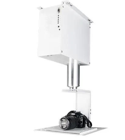Mini projecteur motorisé caché en bambou, ascenseur de caméra pour système de conférence, 3 distances de course