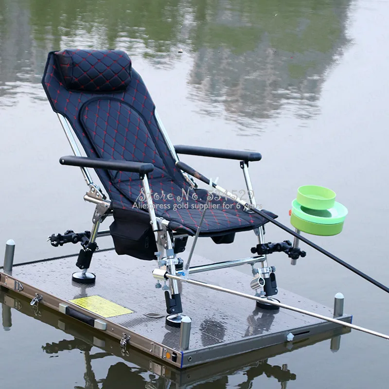 29%New Folding Fishing Chair Portable Multi Function Lifting Fishing Chair  Stainless Steel Recliner Stool From Yerunku, $273.53