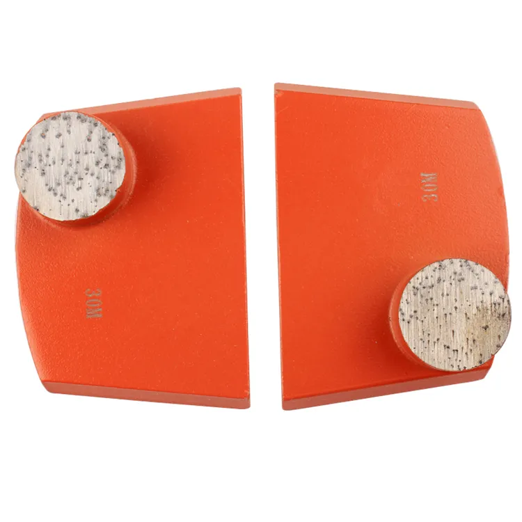 KD B20 Lavina Diamond Soap Shoes For Grinding Diamond Grinding Disc With One Round Segment For