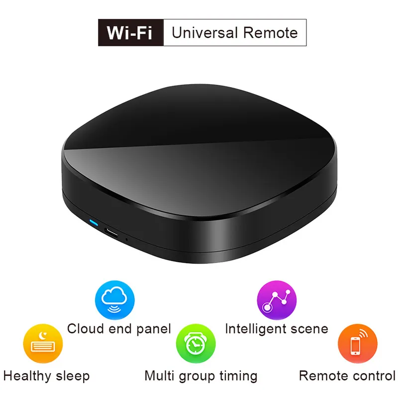 Mini controller intelligente WiFi intelligente universale Smart Home Wireless WiFi IR Switch telecomando per condizionatore d'aria TV per Alexa