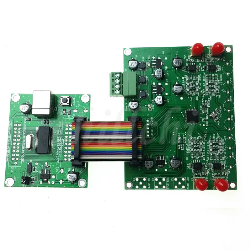 Livraison gratuite AD9959 DDS générateur de signal de module AD9958 haute fréquence prend en charge l'officiel V2 multicanal