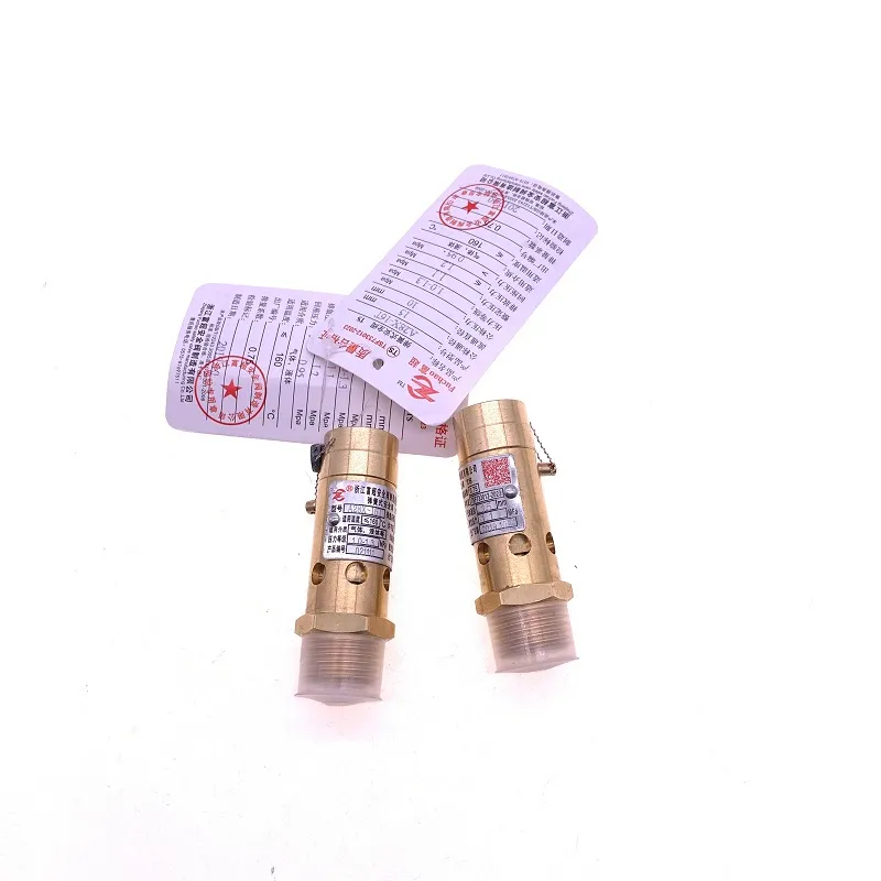 4pcs/lot A28X-16T DN10 DN15 DN20 rated presusre 0.84MPA-1.1MPA screw air compressor spring loaded safety valve