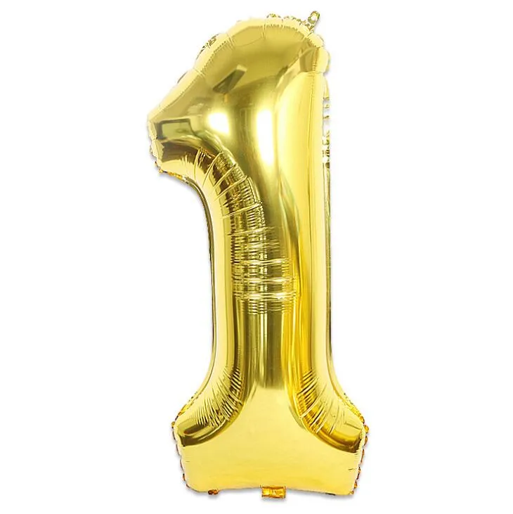 Palloncini a forma di numero 0, 101,6 cm, in Mylar digitale, per feste di compleanno, matrimoni, anniversari, celebrazioni, decorazioni
