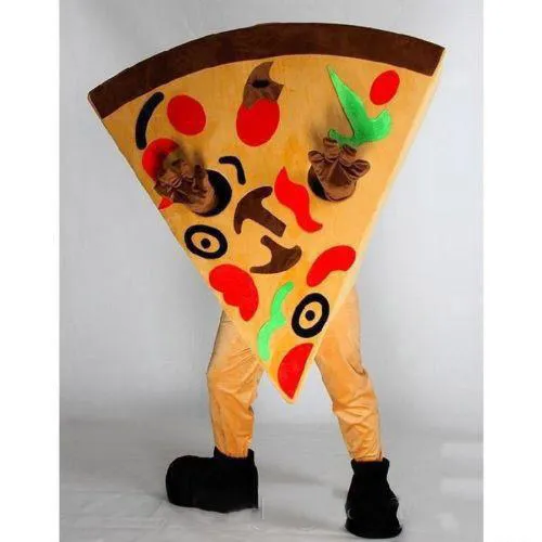 2019 fábrica Costumes quente bonito Pizza Mascote do partido do traje do vestido extravagante de Halloween Tamanho Adulto