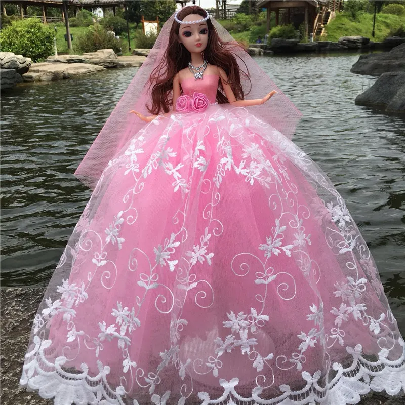 Vestido De Princesa Para Boneca Barbie