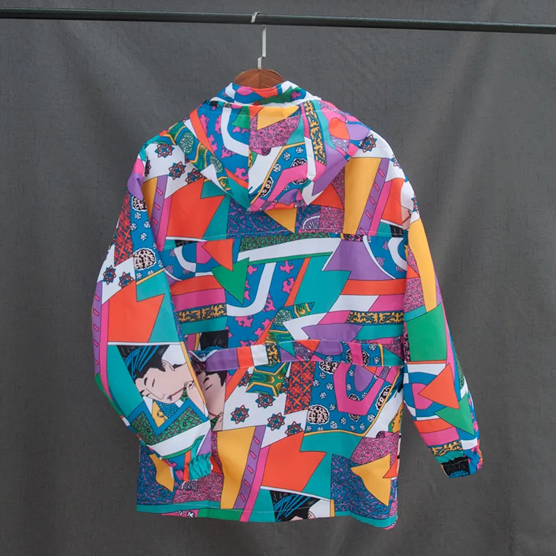 Harajuku Ukiyo-e Mens Hip Hop Jacket: Japanese Streetwear Harajuku Ukiyo-e Mens Hip Hop Jacket: Japanese Streetwear