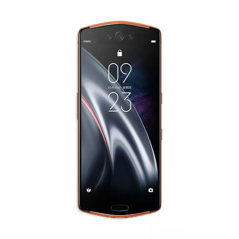 Oryginalny Meitu V7 4G LTE Telefon komórkowy 8 GB RAM 128GB ROM Snapdragon 845 OCTA Core Android 6.21 "Amoled 20.0mp ID Fingerprint ID Smart Telefon komórkowy