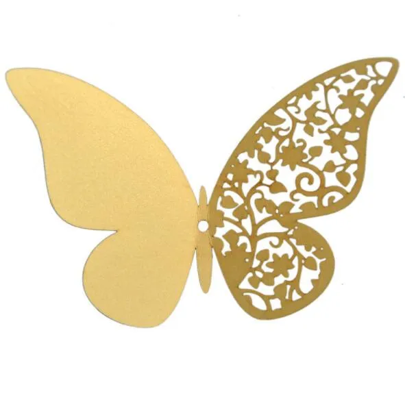 3D estereoscópico borboleta de papel perlita parede borboleta 3D adesivo decorativo 12pcs / set decoração da borboleta adesivos de parede 3D