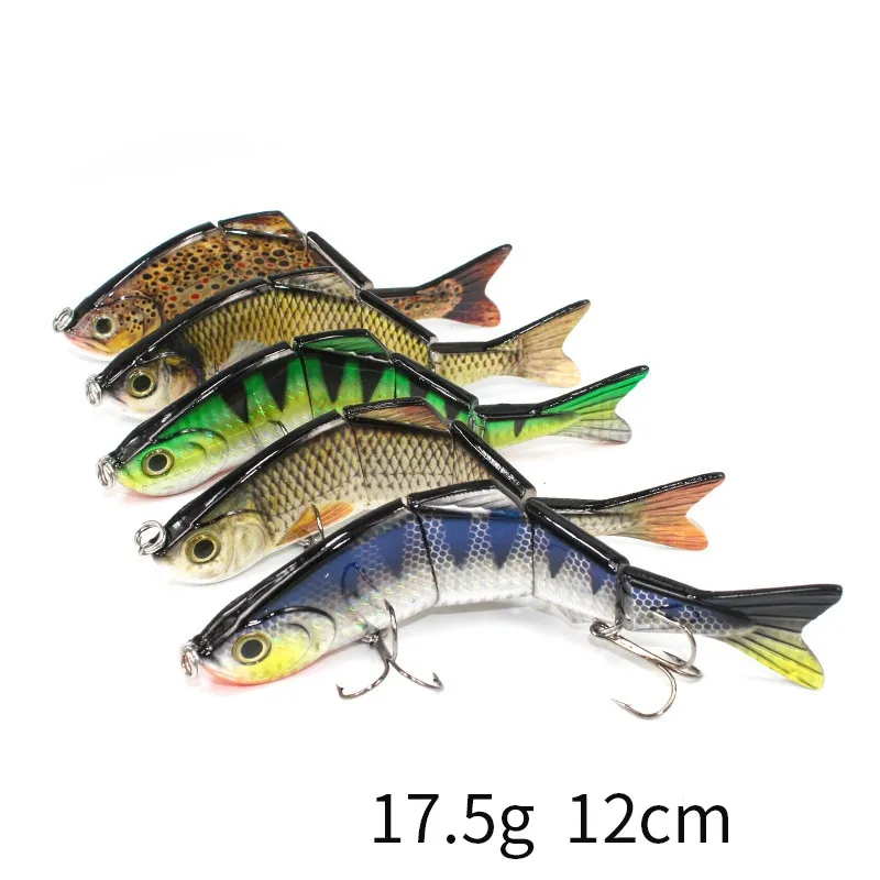 D4 Hard Plastic Lure Fishing Bait 4 Sections Smooth And Rapid