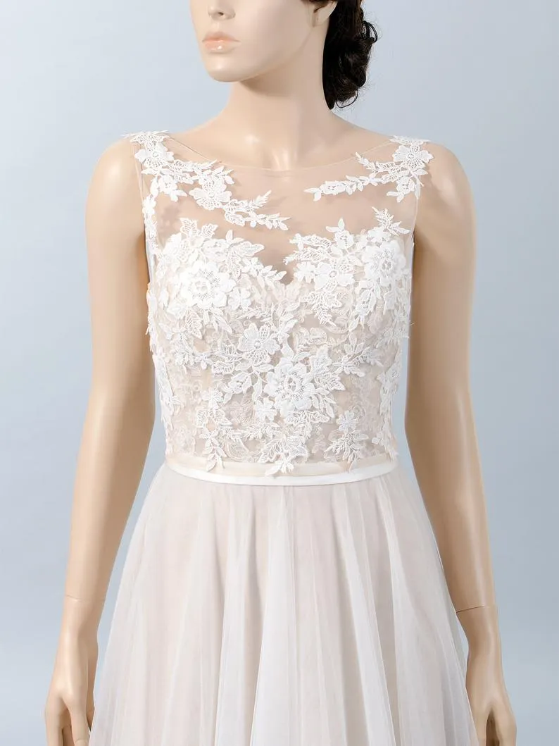 Vintage Bridal Jackets Jewel Sleeveless Bolero Wedding Top 2020 New Lace Appliques Custom Made Plus Size Bridal Accessories293P