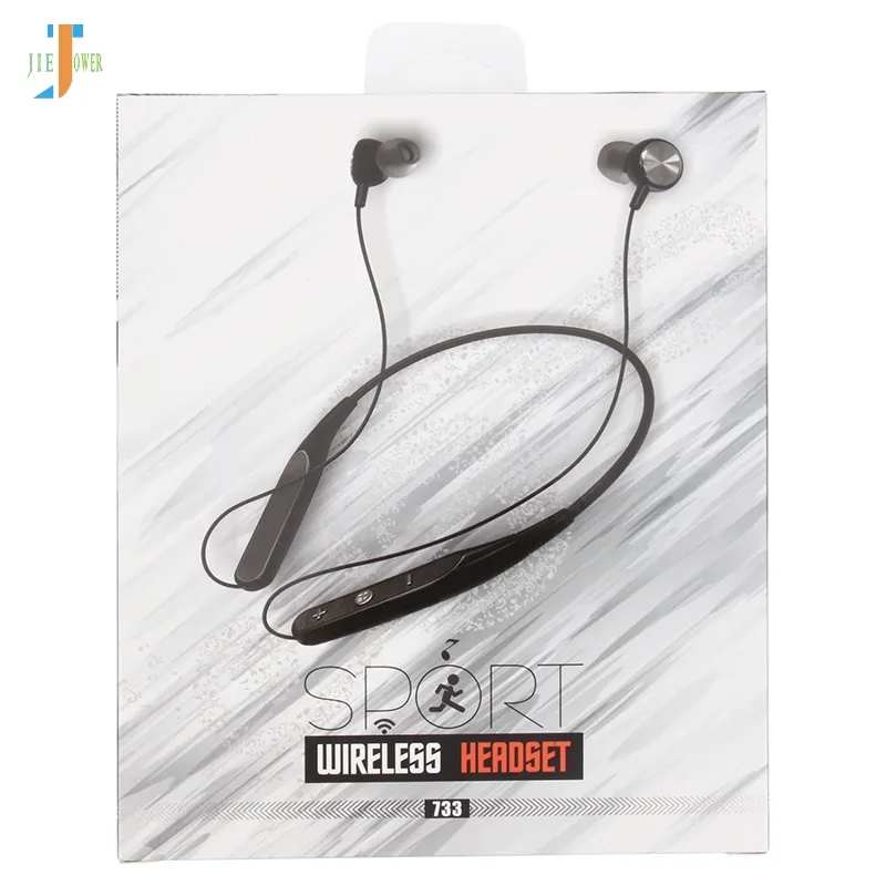 300pcs / mycket Bluetooth hörlurar Trådlösa hörlurar Running Sport Bass Ljud Trådlös öratelefon med mikrofon för iPhone Xiaomi Earbuds