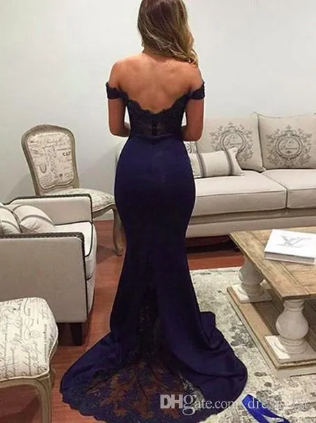 elegant navy blue bridesmaid dresses gold-and-blue-bridesmaids-dresses Suitable For Weddings Mismatched Navy Blue Elegant Mermaid